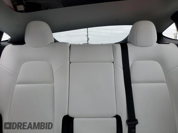 2022 Tesla Model Y Performance with VIN 7SAYGDEF7NF318647, listed as a Copart auction lot 53822465 with 38,724 mi miles and Salvage title. Bid and sale history available at DreamBid. Image 10.