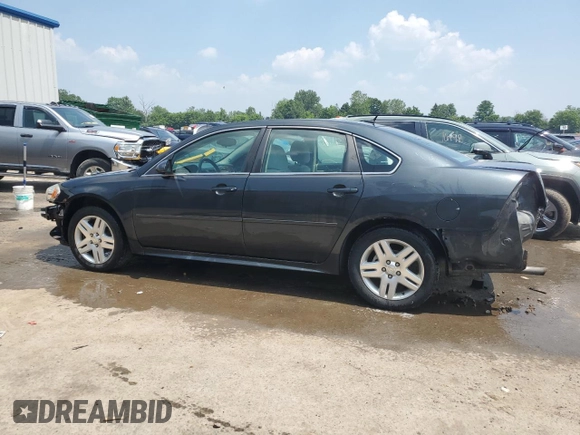 2014 Chevrolet Impala LT with VIN 2G1WB5E36E1135587, listed as a Copart auction lot 64557805 with 95,105 mi miles and Salvage title. Bid and sale history available at DreamBid. Image 2.