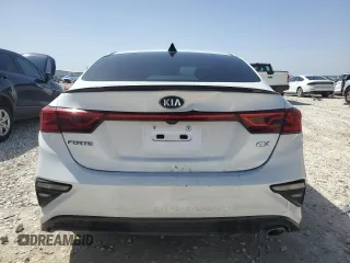2021 Kia Forte EX with VIN 3KPF54AD6ME323017, listed as a Copart auction lot 47829575 with 43,467 mi miles and Salvage Title. Bid and sale history available at DreamBid. Image 6.