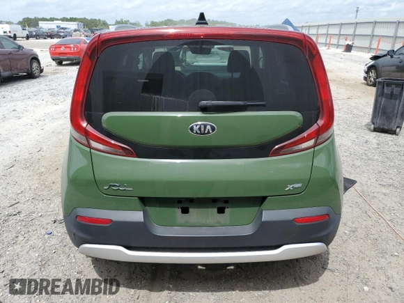2020 Kia Soul X-Line with VIN KNDJ23AU5L7102486, listed as a Copart auction lot 52257595 with 66,503 mi miles and Non Repairable. Bid and sale history available at carsss.com. Image 6.