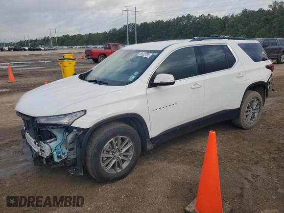 2023 Chevrolet Traverse LT Leather with VIN 1GNERHKW2PJ237483, listed as a Copart auction lot 51062795 with 39,665 mi miles and Salvage Title. Bid and sale history available at carsss.com. Image 1.