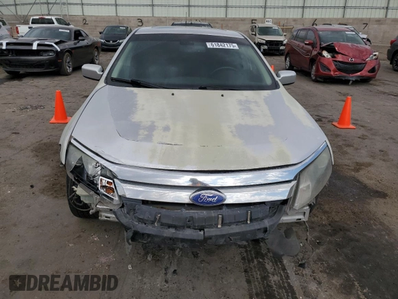 2012 Ford Fusion SEL with VIN 3FAHP0JG7CR257418, listed as a Copart auction lot 61842175 with 167,669 mi miles and Salvage title. Bid and sale history available at DreamBid. Image 5.