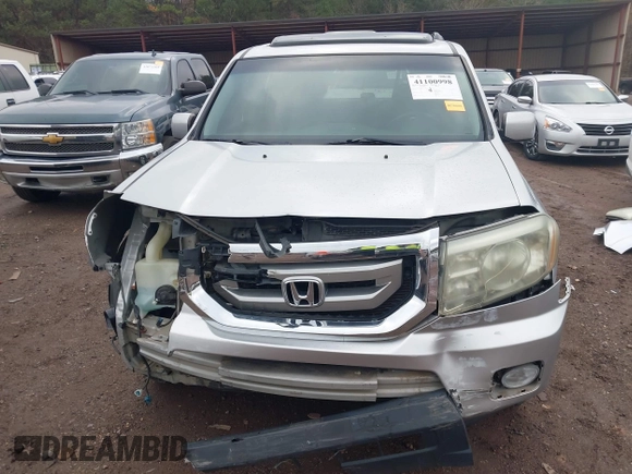 2011 Honda Pilot EX-L with VIN 5FNYF3H6XBB036391, listed as a IAAI auction lot 41100998 with 120,516 mi miles and . Bid and sale history available at DreamBid. Image 6.