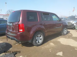 2014 Honda Pilot LX with VIN 5FNYF4H29EB031593, listed as a IAAI auction lot 41769098 with 153,401 mi miles and . Bid and sale history available at carsss.com. Image 4.