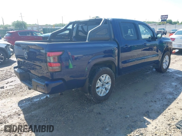 2023 Nissan Frontier SV with VIN 1N6ED1EK3PN601391, listed as a IAAI auction lot 42176757 with 34,030 mi miles and . Bid and sale history available at DreamBid. Image 4.
