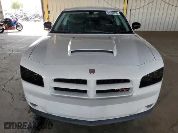 2008 Dodge Charger R/T with VIN 2B3LA53H38H328627, listed as a Copart auction lot 51290735 with 66,159 mi miles and Salvage Title. Bid and sale history available at carsss.com. Image 5.