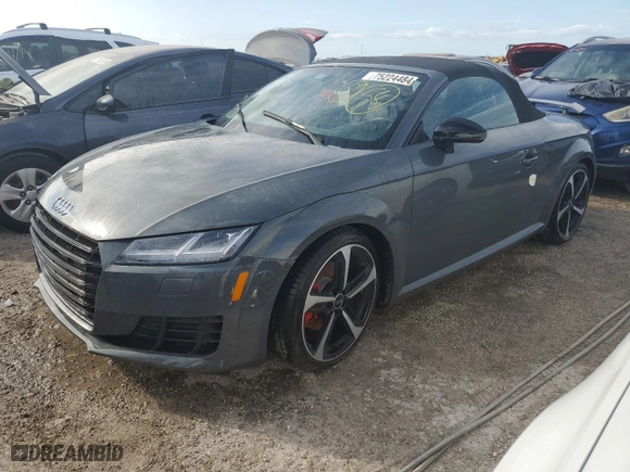 2018 Audi TT Roadster with VIN TRUT5CFV9J1001569, listed as a Copart auction lot 75224484 with NaN miles and Non Repairable. Bid and sale history available at carsss.com. Image 1.
