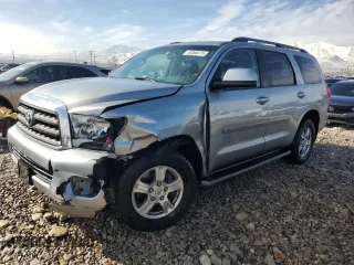 2008 Toyota Sequoia SR5 with VIN 5TDBY64A88S003504, listed as a Copart auction lot 46366475 with 225,660 mi miles and Salvage Title. Bid and sale history available at carsss.com. Image 1.