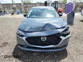 2025 Mazda 3 S Carbon Edition with VIN 3MZBPBCM2SM455573, listed as a Copart auction lot 54517615 with 3,844 mi miles and Clean Title. Bid and sale history available at DreamBid. Image 5.