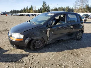 2008 Chevrolet Aveo LS with VIN KL1TD66608B164419, listed as a Copart auction lot 51552215 with 158,791 mi miles and Salvage Title. Bid and sale history available at DreamBid. Image 1.