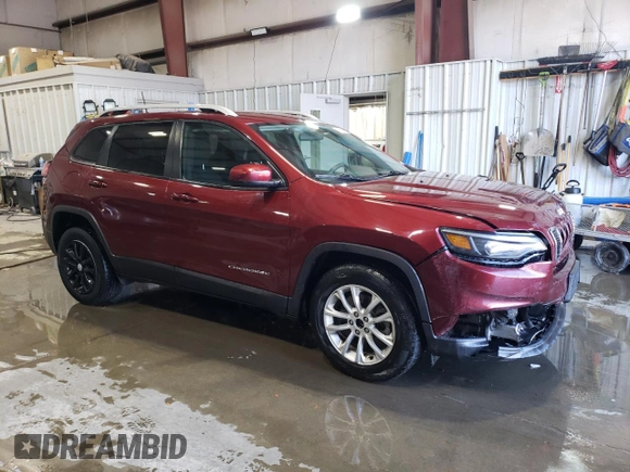 2020 Jeep Cherokee Latitude with VIN 1C4PJLCB9LD556587, listed as a Copart auction lot 45032955 with 79,150 mi miles and Salvage title. Bid and sale history available at DreamBid. Image 4.