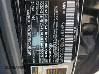 2013 Mercedes-Benz GLK 350 z VIN WDCGG8JB8DF989686, wystawiony jako Copart lot #56307365 z przebiegiem 180 707 mil mil oraz Szkoda całkowita • Salvage title. Historia ofert i sprzedaży dostępna na DreamBid. Obrazek 13.