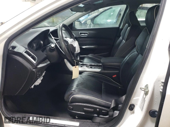 2020 Acura TLX w/Advance Pkg with VIN 19UUB3F86LA002488, listed as a Copart auction lot 87727845 with 91,713 mi miles and Salvage Title. Bid and sale history available at carsss.com. Image 7.