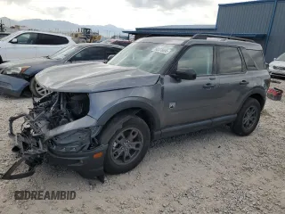 2024 Ford Bronco Sport Big Bend with VIN 3FMCR9B68RRE10711, listed as a Copart auction lot 60378695 with 8,883 mi miles and Salvage title. Bid and sale history available at DreamBid. Image 1.
