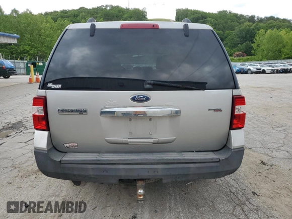 2007 Ford Expedition XLT with VIN 1FMFU16517LA47274, listed as a Copart auction lot 58021145 with 167,971 mi miles and Salvage title. Bid and sale history available at DreamBid. Image 6.