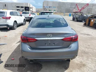 2021 Infiniti Q50 Pure with VIN JN1EV7AP7MM700241, listed as a IAAI auction lot 42586868 with 96,046 mi miles and . Bid and sale history available at DreamBid. Image 16.