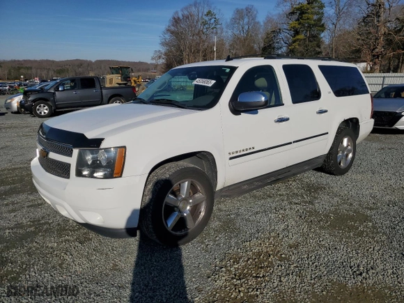 2013 Chevrolet Suburban LTZ with VIN 1GNSKKE74DR271057, listed as a Copart auction lot 45358065 with 243,942 mi miles and Clean Title. Bid and sale history available at carsss.com. Image 1.