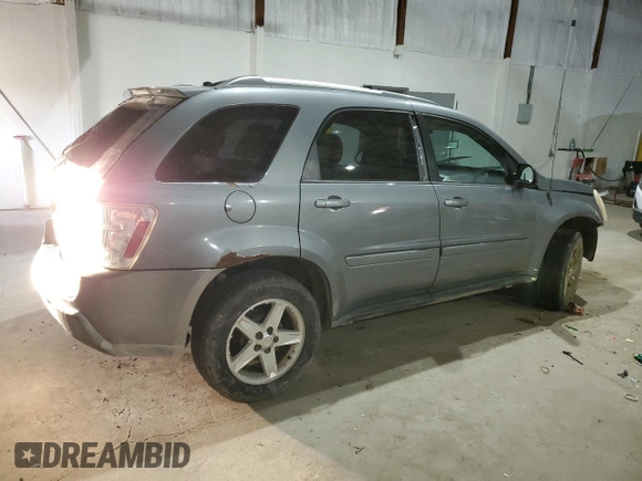 2005 Chevrolet Equinox LT with VIN 2CNDL63FX56097052, listed as a Copart auction lot 46343675 with 0 mi miles and Salvage Title. Bid and sale history available at carsss.com. Image 3.