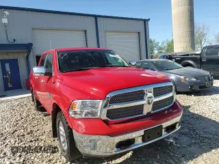 2018 Ram 1500 Big Horn with VIN 1C6RR7LTXJS167989, listed as a Copart auction lot 56012885 with 106,623 mi miles and Clean title. Bid and sale history available at DreamBid. Image 13.
