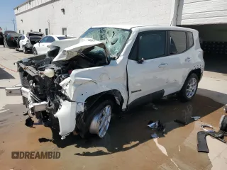 2023 Jeep Renegade Latitude with VIN ZACNJDB10PPP59961, listed as a Copart auction lot 61457135 with Not provided miles and Salvage title. Bid and sale history available at DreamBid. Image 1.