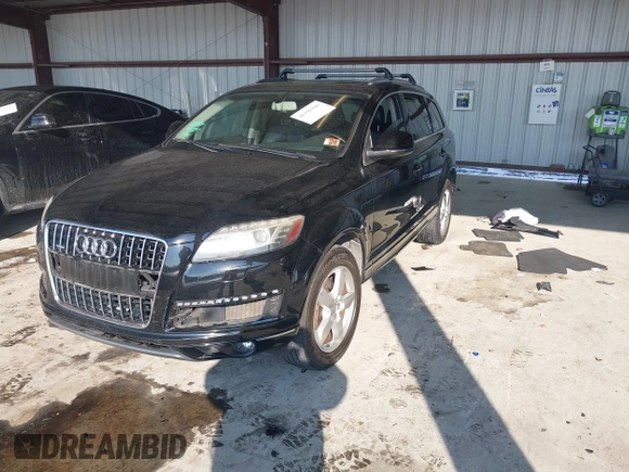 2015 Audi Q7 3.0T Premium with VIN WA1CGAFE8FD022759, listed as a IAAI auction lot 41396200 with 1 mi miles. Bid and sale history available at carsss.com. Image 18.