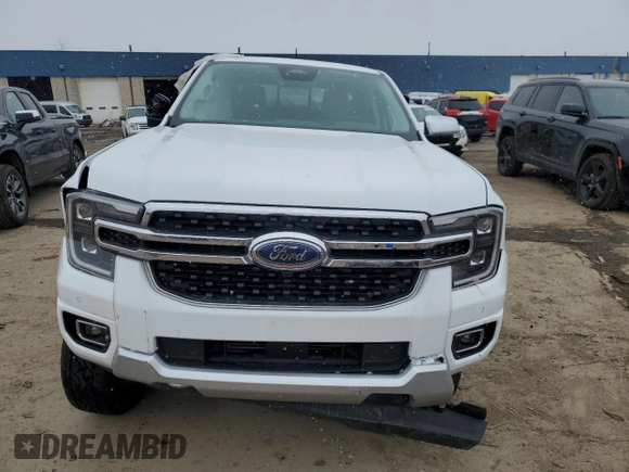 2024 Ford Ranger Lariat with VIN 1FTER4KH6RLE01036, listed as a Copart auction lot 48386655 with 2,001 mi miles and Salvage title. Bid and sale history available at DreamBid. Image 5.