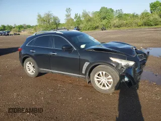 2011 Infiniti FX with VIN JN8AS1MW5BM735012, listed as a Copart auction lot 57234155 with 84,258 mi miles and Salvage title. Bid and sale history available at DreamBid. Image 4.