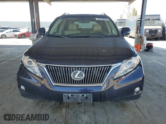 2010 Lexus RX 350 with VIN JTJBK1BA1A2413496, listed as a Copart auction lot 52710295 with 188,185 mi miles and Salvage Title. Bid and sale history available at carsss.com. Image 5.