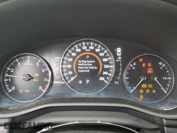 2019 Mazda 3 Preferred with VIN 3MZBPADM8KM103610, listed as a Copart auction lot 79727854 with 95,853 mi miles and Salvage Title. Bid and sale history available at DreamBid. Image 9.