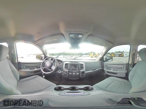 2018 Ram 1500 Big Horn with VIN 1C6RR7TT6JS168492, listed as a Copart auction lot 80954514 with 118,441 mi miles and Salvage title. Bid and sale history available at DreamBid. Image 14.