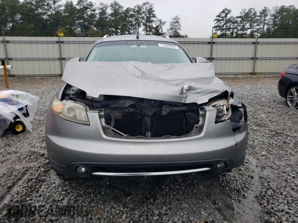 2007 Infiniti FX35 with VIN JNRAS08WX7X204829, listed as a Copart auction lot 71669554 with 189,643 mi miles and Salvage Title. Bid and sale history available at carsss.com. Image 5.