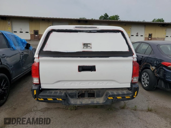 2016 Toyota Tacoma SR with VIN 5TFRX5GN0GX068592, listed as a Copart auction lot 58856895 with 226,822 mi miles and Clean title. Bid and sale history available at DreamBid. Image 6.