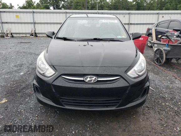 2015 Hyundai Accent GLS with VIN KMHCT4AE8FU927153, listed as a Copart auction lot 61056473 with 117,105 mi miles. Bid and sale history available at carsss.com. Image 5.