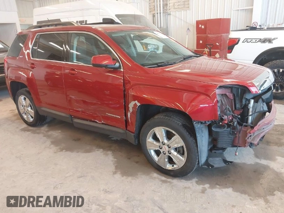 2015 GMC Terrain SLT with VIN 2GKALSEK1F6430805, listed as a IAAI auction lot 41785686 with 103,131 mi miles. Bid and sale history available at carsss.com. Image 1.