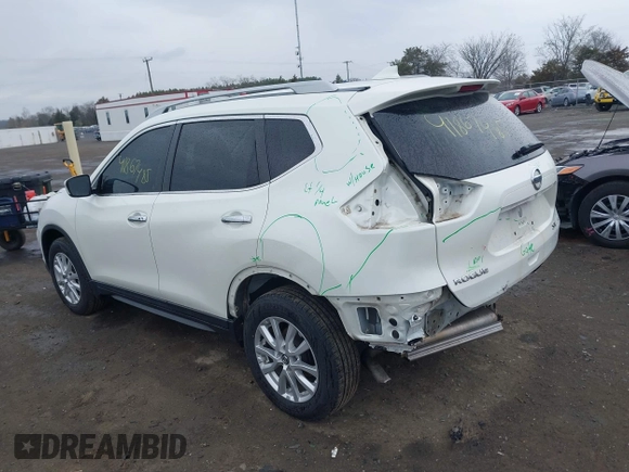 2019 Nissan Rogue SL with VIN 5N1AT2MV7KC737965, listed as a IAAI auction lot 41867485 with 71,782 mi miles. Bid and sale history available at carsss.com. Image 3.