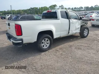 2018 Chevrolet Colorado 4WD Work Truck with VIN 1GCHTBEA1J1155675, listed as a IAAI auction lot 42138501 with 93,592 mi miles. Bid and sale history available at carsss.com. Image 4.