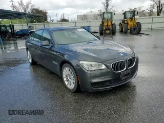 2015 BMW 7 Series 740Li with VIN WBAYE4C52FD947509, listed as a Copart auction lot 49269705 with 80,111 mi miles and Salvage Title. Bid and sale history available at DreamBid. Image 11.