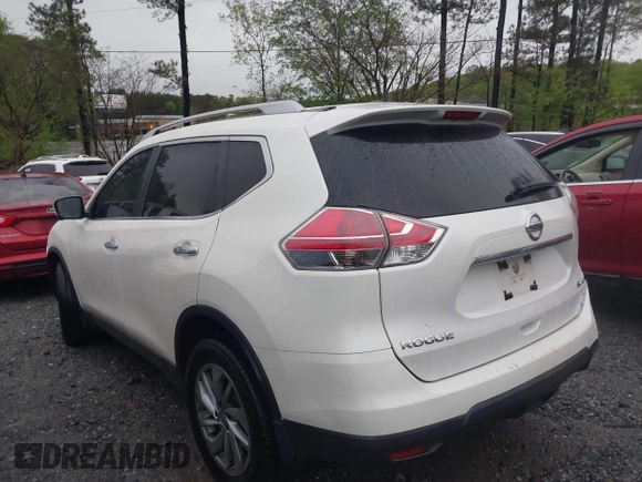 2015 Nissan Rogue SL with VIN 5N1AT2MVXFC760372, listed as a IAAI auction lot 41970884 with 196,344 mi miles. Bid and sale history available at carsss.com. Image 14.