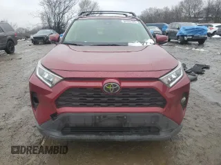 2019 Toyota RAV4 XLE with VIN JTMP1RFV5KD502131, listed as a Copart auction lot 44946185 with 90,674 mi miles and Salvage Title. Bid and sale history available at carsss.com. Image 5.