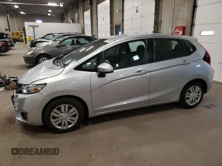 2015 Honda Fit LX z VIN 3HGGK5H56FM720996, wystawiony jako Copart lot #57565945 z przebiegiem 90 222 mil mil oraz Szkoda całkowita • Salvage title. Historia ofert i sprzedaży dostępna na DreamBid. Obrazek 1.