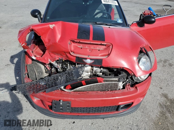 2012 MINI Coupe S z VIN WMWSX3C54CT465636, wystawiony jako Copart lot #46641355 z przebiegiem 144 611 mil mil oraz Szkoda całkowita • Salvage title. Historia ofert i sprzedaży dostępna na DreamBid. Obrazek 12.