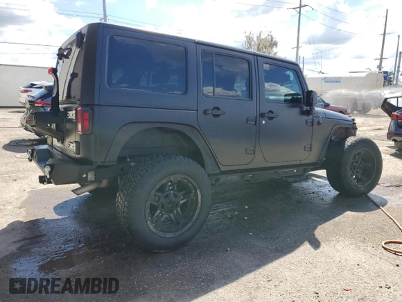 2018 Jeep Wrangler JK Unlimited Sport S with VIN 1C4BJWDG7JL814226, listed as a Copart auction lot 72442484 with 49,658 mi miles and Salvage Title. Bid and sale history available at carsss.com. Image 3.