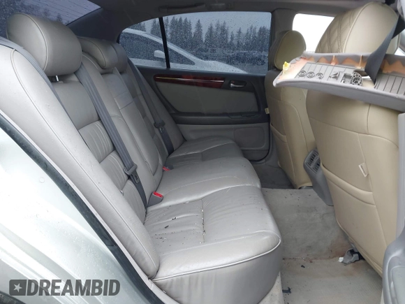 2000 Lexus GS 300 with VIN JT8BD68S1Y0088007, listed as a IAAI auction lot 41979748 with 191,401 mi miles and . Bid and sale history available at DreamBid. Image 8.