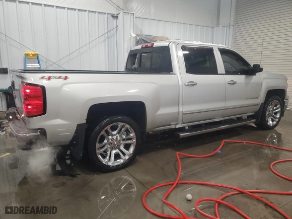 2014 Chevrolet Silverado 1500 LTZ with VIN 3GCUKSEC2EG267671, listed as a Copart auction lot 45927405 with 179,398 mi miles and Clean Title. Bid and sale history available at carsss.com. Image 3.