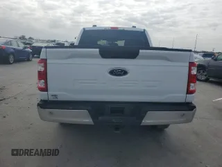 2022 Ford F-150 XL with VIN 1FTEW1CB0NKF27023, listed as a Copart auction lot 45316245 with 78,351 mi miles and Salvage Title. Bid and sale history available at carsss.com. Image 6.