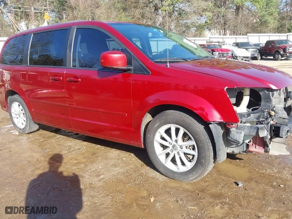 2015 Dodge Grand Caravan SXT with VIN 2C4RDGCG1FR512748, listed as a IAAI auction lot 41765241 with 204,961 mi miles. Bid and sale history available at carsss.com. Image 1.