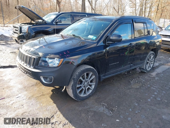 2016 Jeep Compass Sport with VIN 1C4NJDBB3GD646757, listed as a IAAI auction lot 41673419 with 98,504 mi miles and . Bid and sale history available at DreamBid. Image 2.