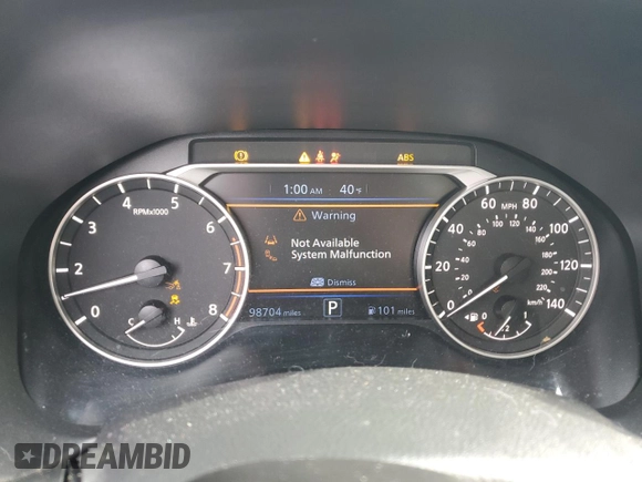 2019 Nissan Altima 2.5 SV with VIN 1N4BL4DV2KC138739, listed as a Copart auction lot 88445925 with 98,704 mi miles and Salvage Title. Bid and sale history available at carsss.com. Image 9.