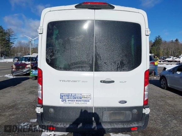 2019 Ford Transit Passenger XL with VIN 1FBZX2CM4KKA83053, listed as a IAAI auction lot 41036935 with 42,195 mi miles. Bid and sale history available at carsss.com. Image 15.