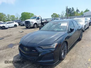 2021 Acura TLX Type S with VIN 19UUB7F08MA000700, listed as a IAAI auction lot 41964358 with Not Provided miles. Bid and sale history available at carsss.com. Image 2.